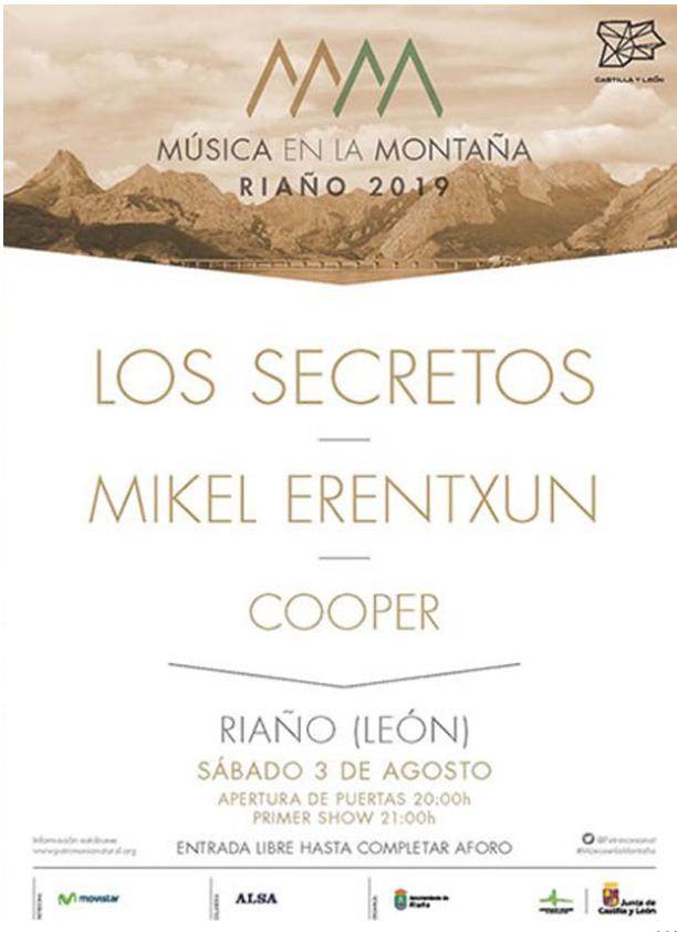 Conciertos al aire libre en el Festival Música en la Montaña de Riaño.