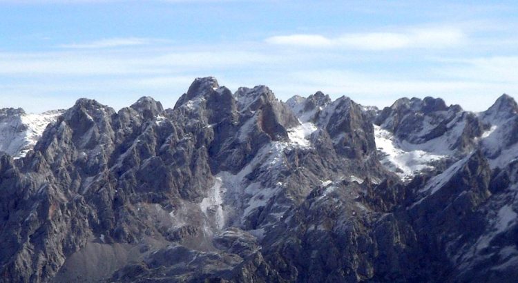 Ubicación de las 10 cumbres con mayor altitud de la provincia de León.