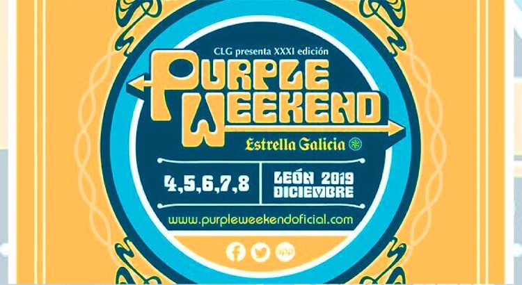 Programa completo y cartel de conciertos del Purple Weekend 2019 en León con grupos mod y música sixtie en Espacio Vías y Palacio de Congresos.