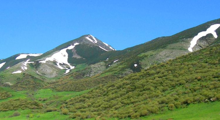Paisaje natural de los Valles de Omaña y Luna, Reserva de la Biosfera en León.